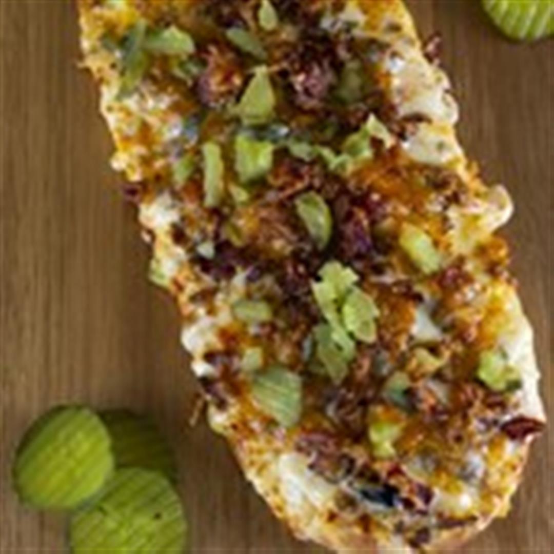 Bacon Cheeseburger Flatbread
